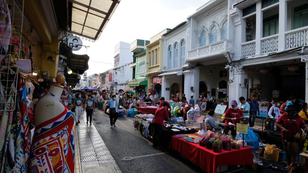 Phuket Town market