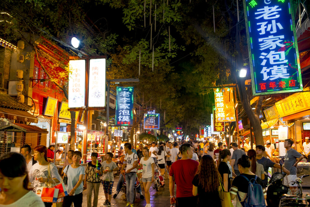 food market in Xi'an