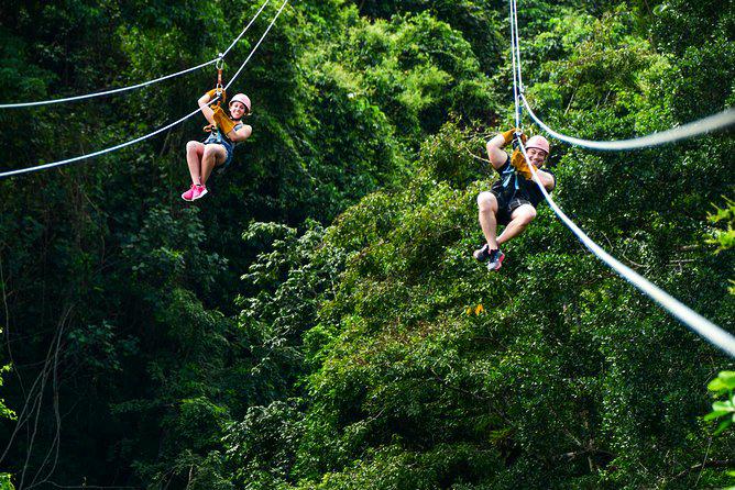 Ziplining