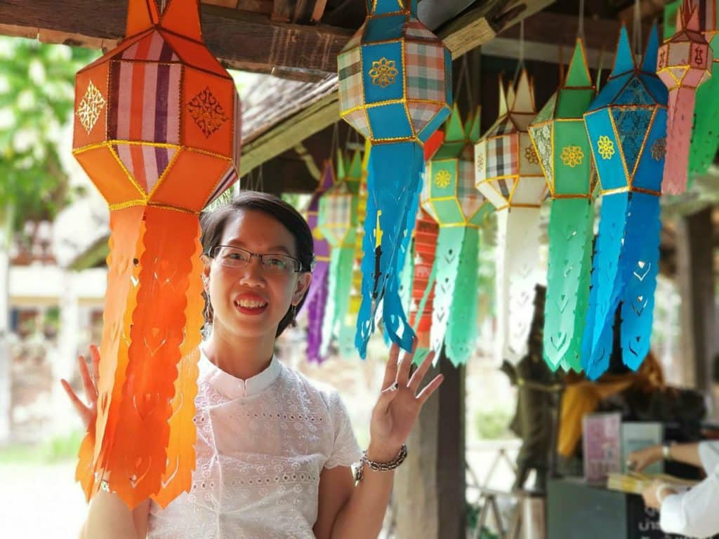 Nuk with lanterns