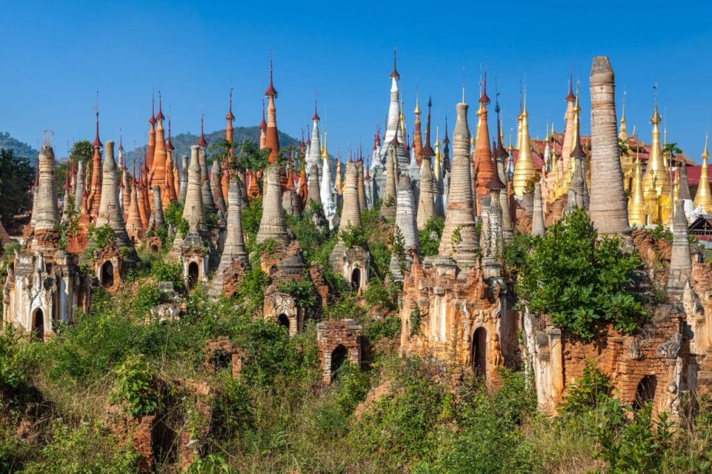 Myanmar burial site