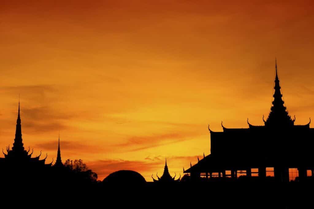 Phnom Penh skyline
