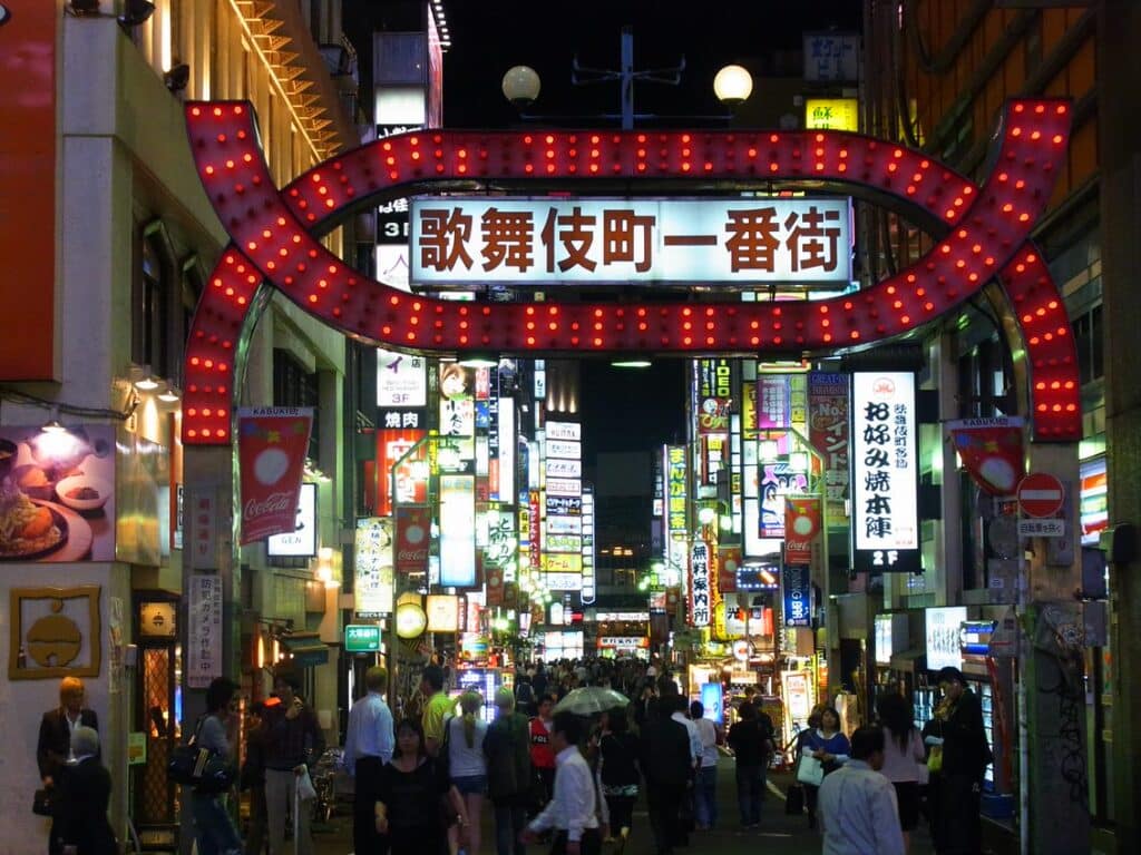 Kabuchiko in Shinjuku