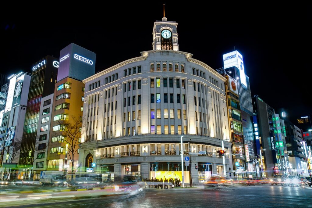 Ginza street corner