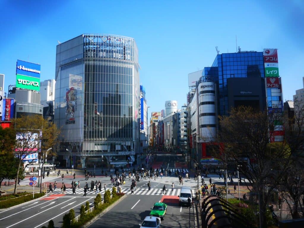 Shibuya crossing