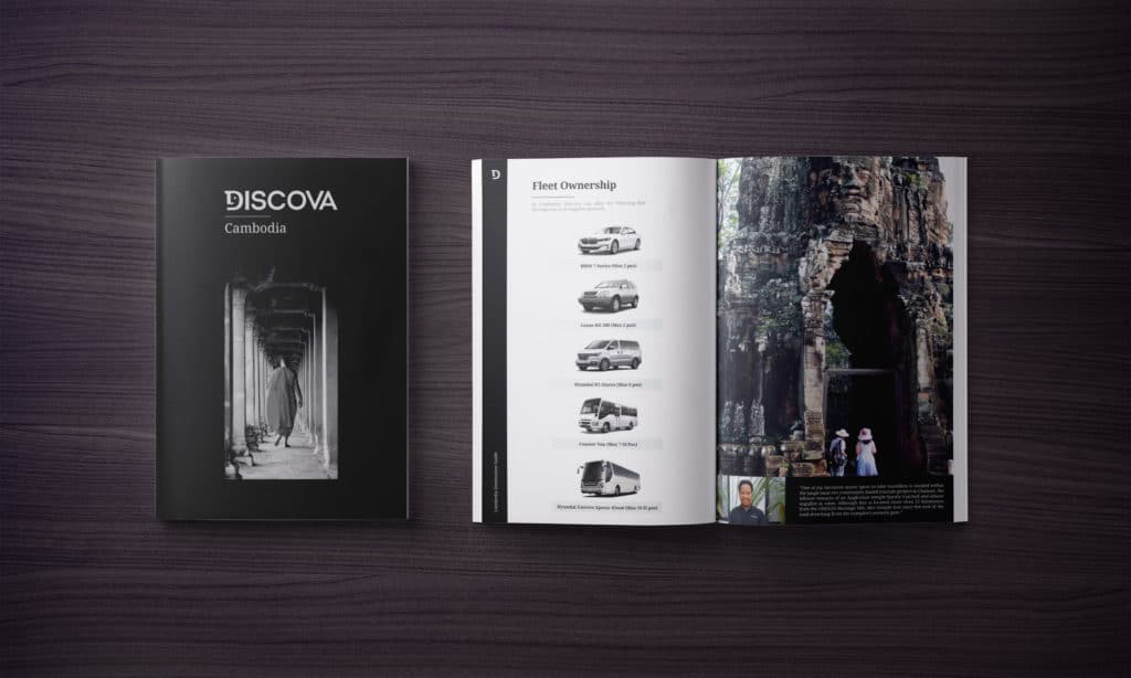 Cambodia mock up brochure