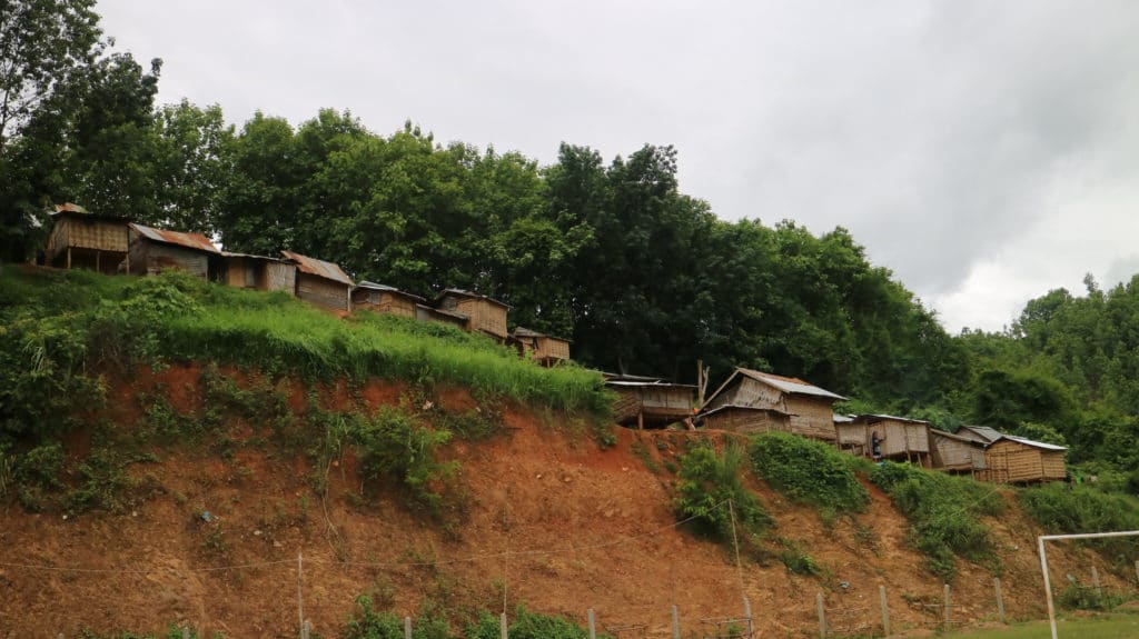 Huts on the hillside