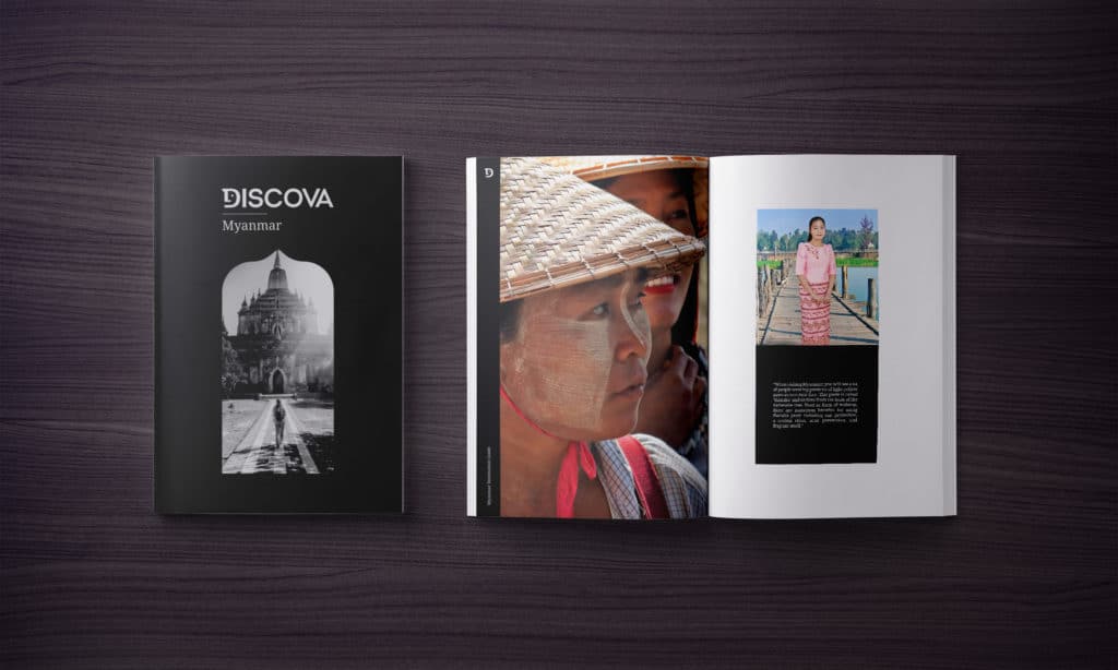 Myanmar mock up brochure