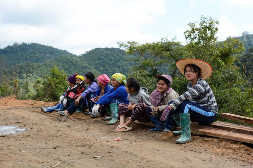 Locals in Om Goi