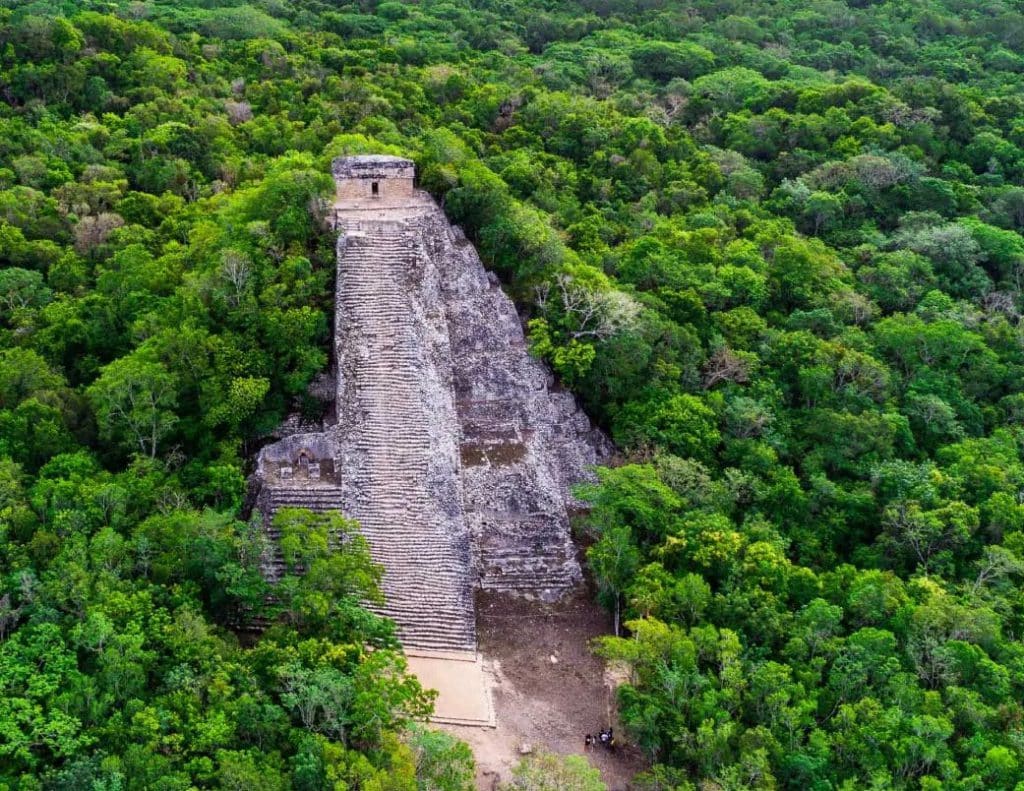 Coba pyramid