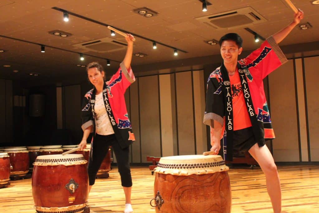 Taiko drumming