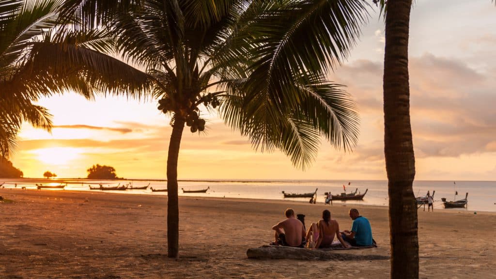 Nai Yang beach sunset