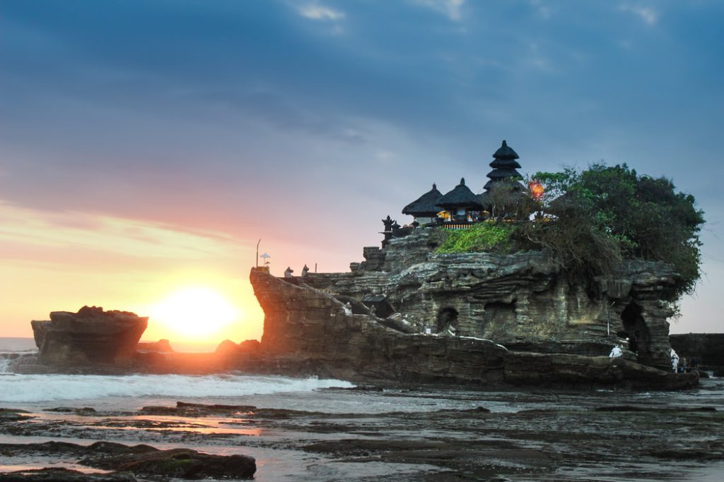 Bali honeymoon sunset