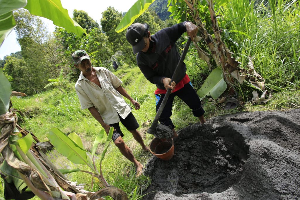 Fixing irrigation