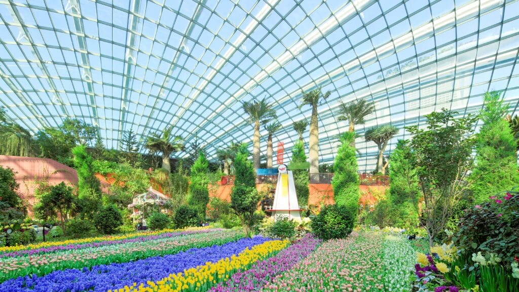 Flower dome singapore