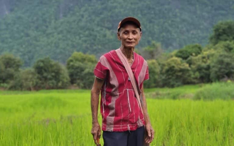 Hill tribes of Thailand Karen man