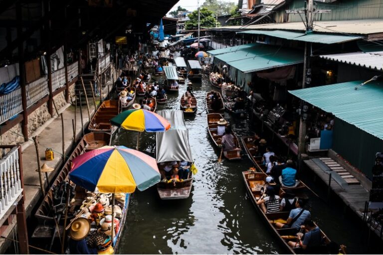 floating market Singapore and Thailand reopenings