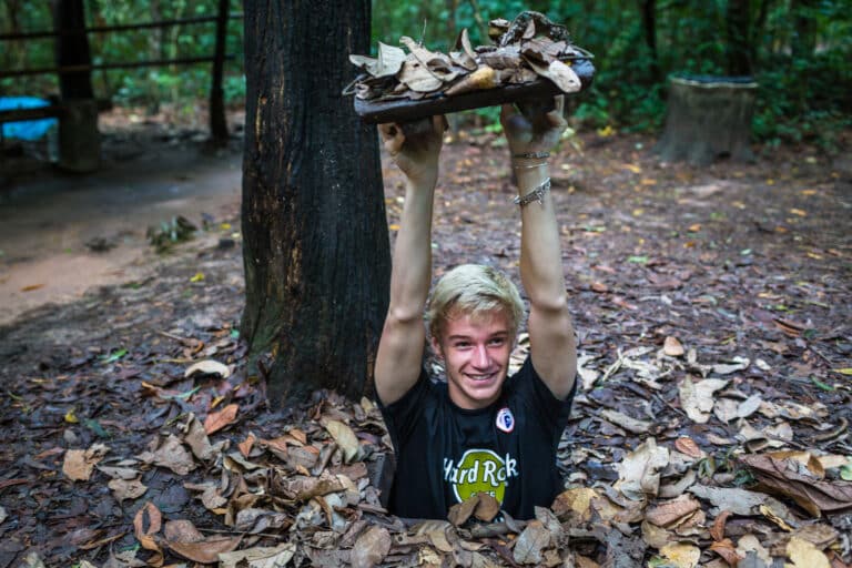 Cu Chi Tunnels activity