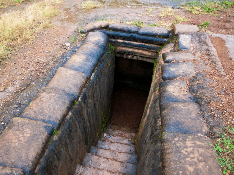 Tunnels and underground hideouts of Dien Bien Phu