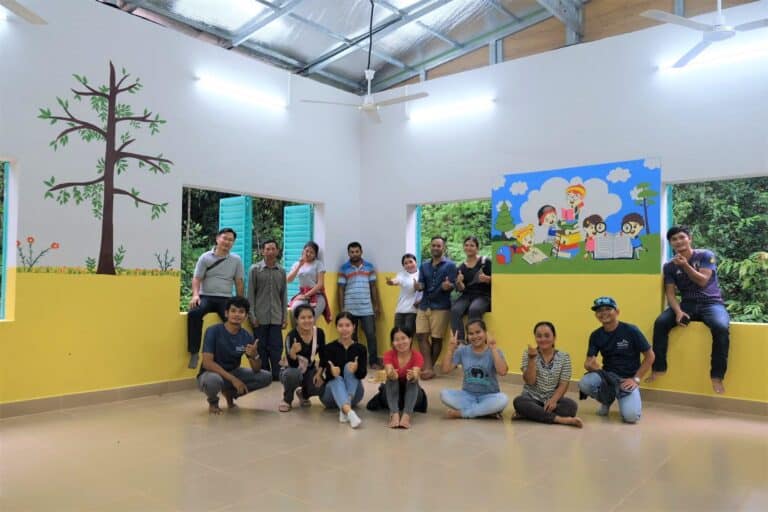 A learning centre for Knapor, Siem Reap, Cambodia