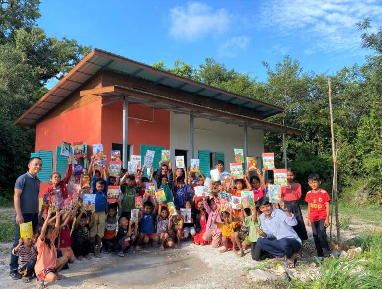 Learning centre for Knapor, Cambodia