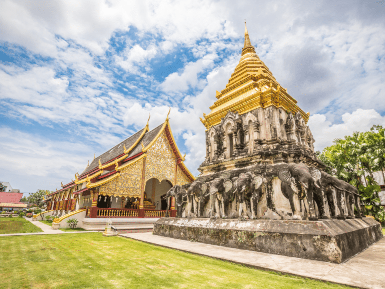 Wat Chiang Man temple in Chiang Mai