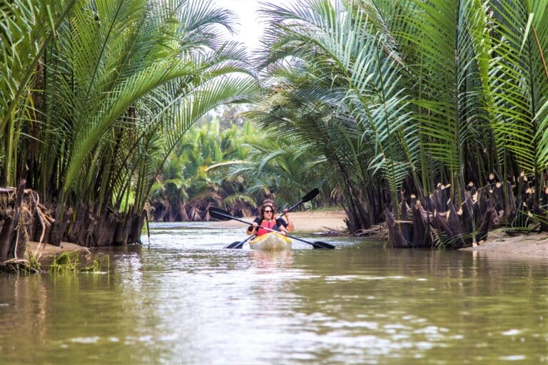 Kayaking in Hoi An, Vietnam