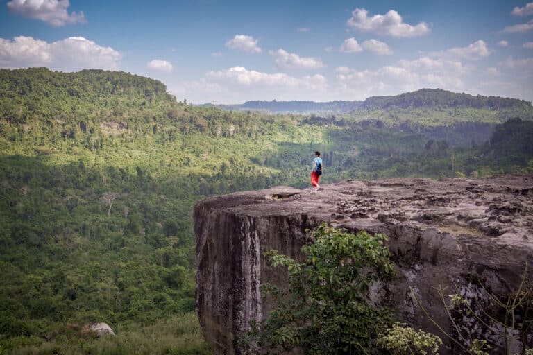 Hiking at Phnom Kulen Mountain, Siem Reap, Cambodia