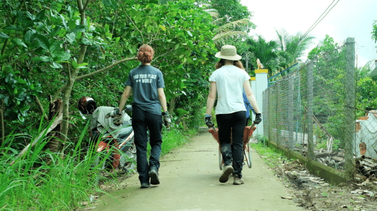 Service learning in educational travel, Vietnam