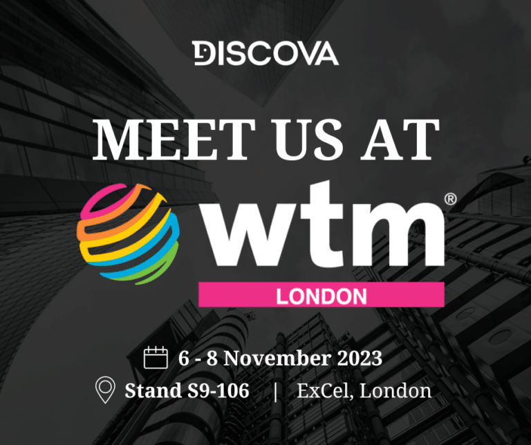 Discova at World Travel Market (WTM) London 2023