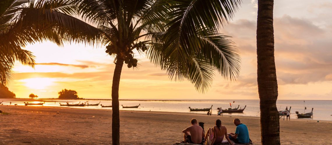 Nai Yang beach sunset