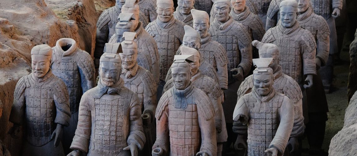 terracotta warriors