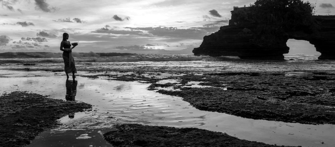 Indonesian women standing on the beach - uncovering Indonesia's cultural riches